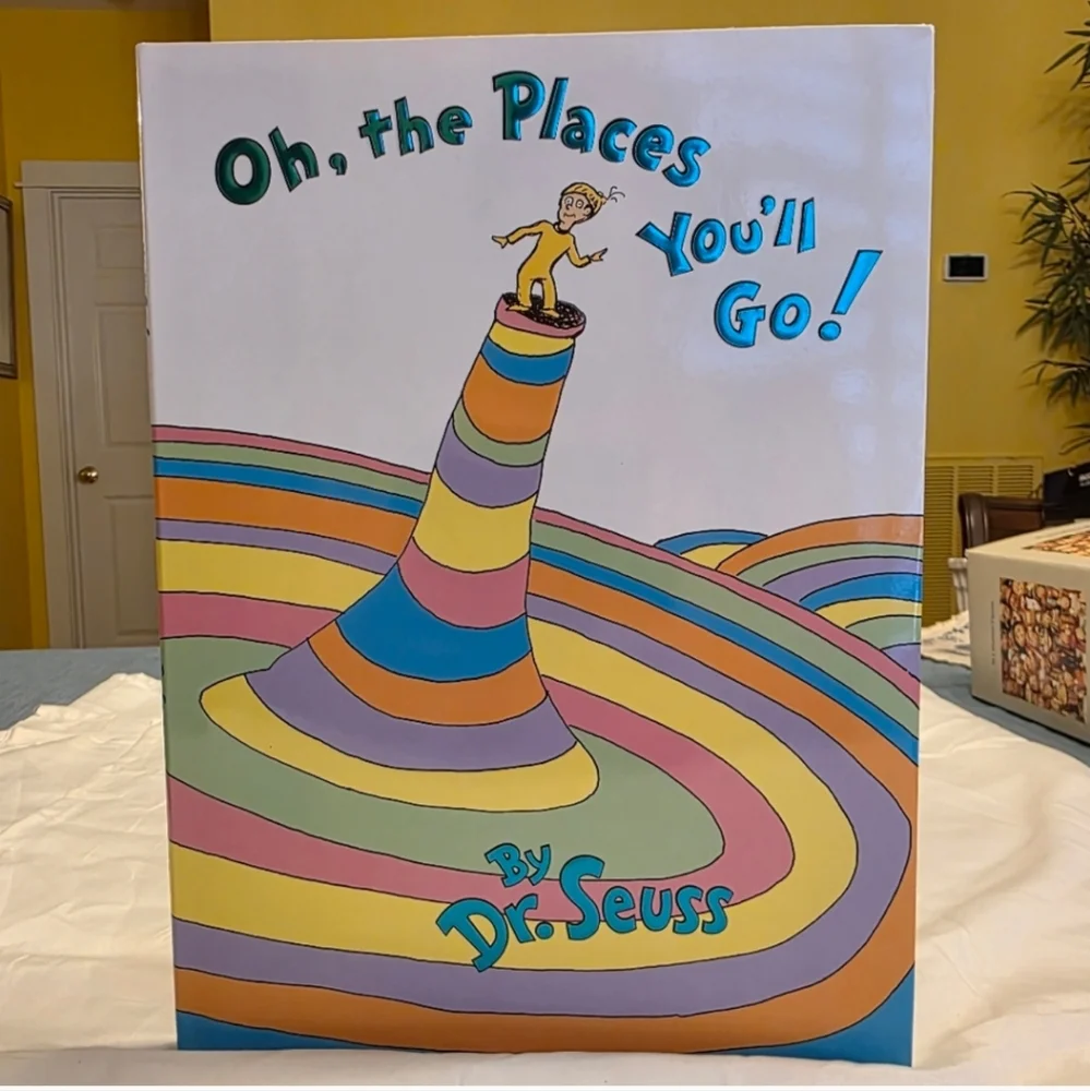 Oh the Places You'll Go by Dr Seuss Book NEW